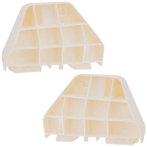 Set of 2 Bumper Face Bar Brackets Retainer Mounting Braces Upper for Toyota Pair - Foto 1 di 7