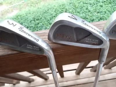 Browning Previa Iron Set 3-SW, Stiff Steel Shafts, Oversize Grips - Image 1 of 4