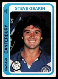 1979 #135 Steve Gearin Canterbury Bulldogs Scanlens rugby league NRL card - Picture 1 of 2