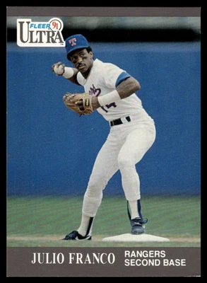 1991 Ultra #348 Julio Franco - Image 1 of 2