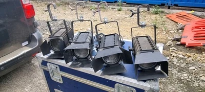 Set of 4 CCT Minuette Fresnel Lamp Theatre Lighting 18 - 57 degree - Image 1 of 4