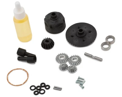 Conjunto diferencial de engranaje sellado Tamiya TT-02 (delantero/trasero) [TAM54875] Foto 1 de 3