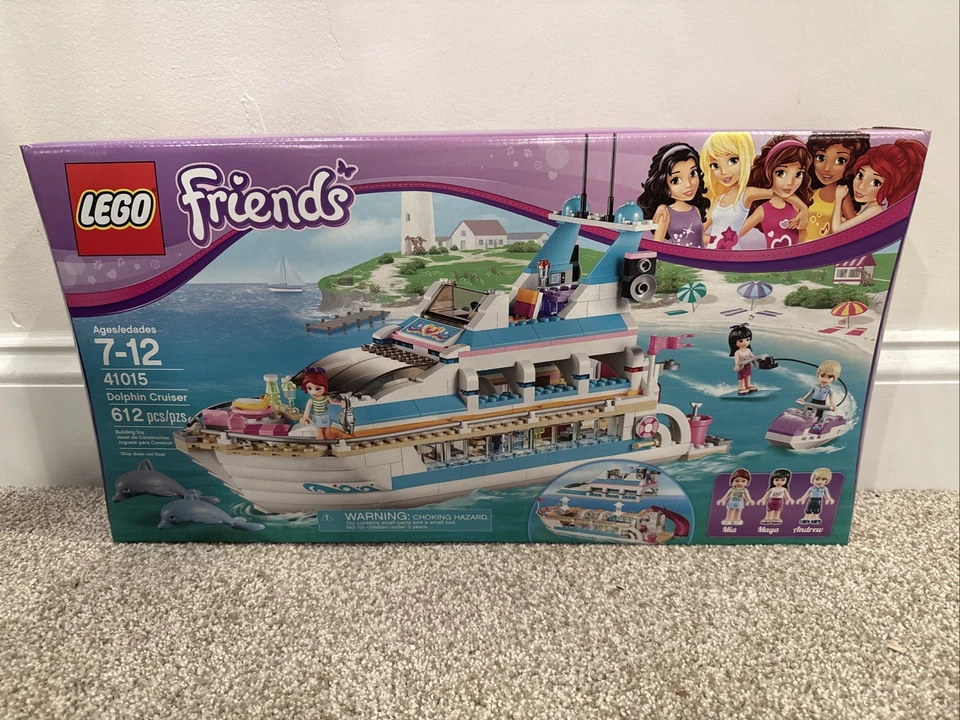 Lego Friends Dolphin Cruiser 41015 Retirada Emma Stephanie Olivia Andrea Mia Nuevo Foto 1 de 4