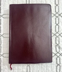 NIV Disciples Study Bible Burgundy Leather as used by Craig Groeschel 9.5” x 7” - Picture 1 of 11