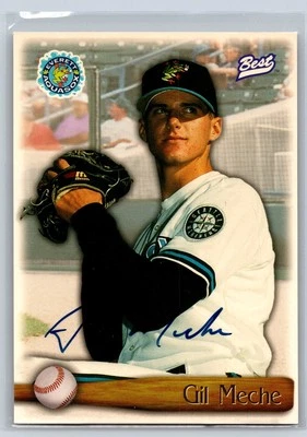 1998 Team Best #NNO Gil Meche Autographs Player of the Year - Image 1 of 2