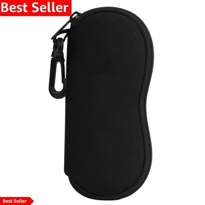Estuche para gafas de neopreno ultra ligero con cremallera - Perfecto para gafas de sol y valores Foto 1 de 4