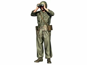 Panzer Art 1/35 US Tanker WWII Mirando a través de binoculares (2 cabezales ch.) FI35-114 - Imagen 1 de 1