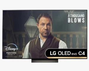 LG Smart TV 4K OLED65C44LA.AEK (2024) 65" OLED HDR UHD Freesat HD C Grade - Picture 1 of 4