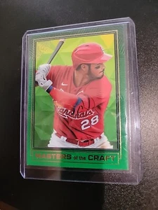 2021 Topps Gallery Masters of the Craft Green /250 Nolan Arenado #MTC-9 - Picture 1 of 1