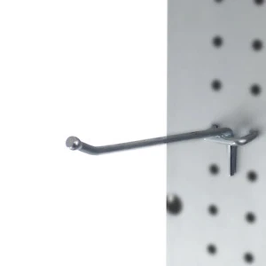 Presa Heavy Duty Metal Peg Board Shelving Hooks (2, 4, 6, 8-in long) - Picture 1 of 11