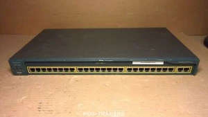 Cisco WS-C2950T-24 24x 10/100 2x GbE RJ-45 Layer 2 Switch - Picture 1 of 3