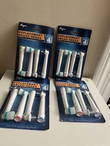 16 Pack Alayna Toothbrush Head Replacement Oral B Compatible Deep Clean Sealed - Picture 1 of 4