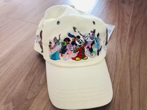 Disney 100th Anniversary Cap Hat Mickey Mouse Beige New From Japan - Picture 1 of 5