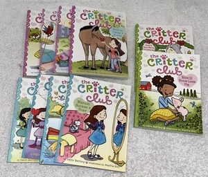 CRITTER CLUB Ten Book COLLECTION #1 Set of Books 1-10 Paperback Grades K-4 - Picture 1 of 22