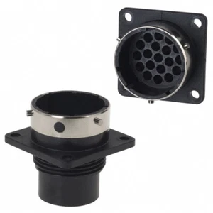 Burndy UTG01619P Rundstecker Buchse Panel 19 Positionen UTG016-19P - Bild 1 von 4