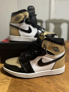 Size 8.5  - Jordan 1 Retro High NRG Gold Toe 2018 (J4) - Picture 1 of 8
