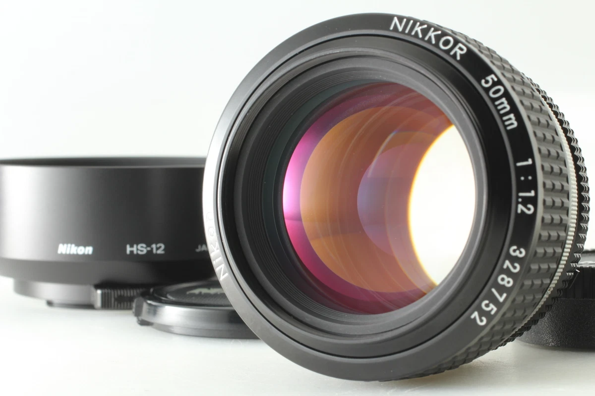 Nikon AI-S 50mm Focal f/1.2 Camera Lenses for sale - eBay