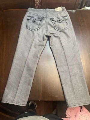 Red Ape Jeans Mens 38 (36x30) Gray Button Pockets Baggy Y2K Vintage Streetwear - Image 1 of 3