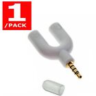 3.5mm Stereo Audio Male to 2 Female Headphone/Mic U Splitter Cable Adapter New