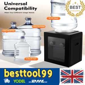 Dispensador de agua eléctrico de encimera 550 W máquina de bebidas de oficina de agua fría y caliente - Imagen 1 de 19