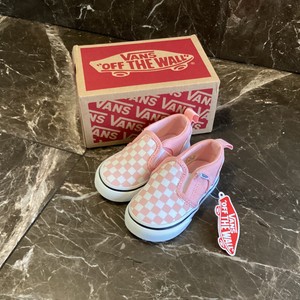 pink vans infant size 4