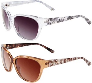Bebe Foxy Women's Translucent Cat-Eye Sunglasses w/ Gradient Lens - BB7079 - Picture 1 of 4