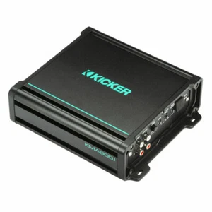 Kicker 48KMA8001 KM Series 600W RMS 2-ohm Monoblock Class-D Marine Amplifier - Picture 1 of 6