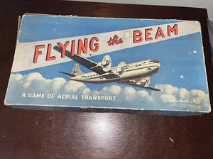 Vintage 1941 Parker Bros Board Game Flying the Beam - Complete! Very Rare! - Picture 1 of 13