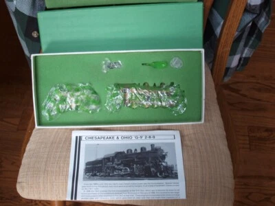 Brass Overland HO Scale C&O G-9 2-8-0 New in Box! Tested! - Image 1 of 4