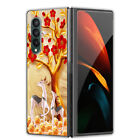 Love Starry Tiger Cat Deer For Samsung Galaxy Z Fold 2 3 4 5 Case Hard Cover