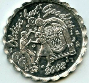 Mardi Gras Doubloon Krewe of Argus 2002 Aluminum - Picture 1 of 2