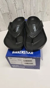 NEW Birkenstock Honolulu EVA sandals black waterproof US L8M6/ UK 6/ EU 39) - Picture 1 of 2