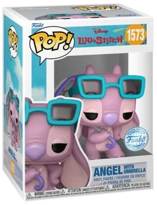 Nuovo Funko POP! Disney Lilo & Stitch Angel with Umbrella Special Edition #1573 - Picture 1 of 2