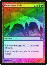 Flowstone Slide FOIL 9th Edition NM Red Rare MAGIC THE GATHERING CARD ABUGames