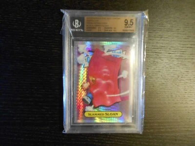 2013 GARBAGE PAIL KIDS Chrome S1 PRISM Refractor LOST Sloan BGS 9.5~PSA (GEM) 💎 - Image 1 of 2