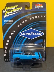 1/64 Johnny Lightning 1969 Dodge Dart GTS 340 Petty Blue Goodyear - Bild 1 von 2