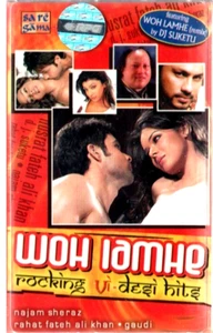 WOH LAMHE - ROCKING VIDESI HITS - NEW BOLLYWOOD AUDIO CASSETTE - Picture 1 of 2