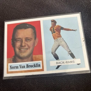 1957 Topps Archives #22 Norm Van Brocklin - Picture 1 of 2