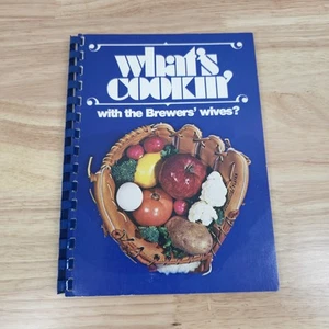 Brewers Cookbook Whats Cooking with the Brewers Wives 1st Edition MLB Milwaukee - Picture 1 of 10