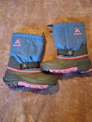 Kamik Niños Talla 6 Botas de Nieve Impermeables Aisladas Invierno Foto 1 de 4