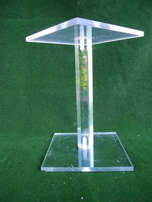 Acrylständer 15 cm hoch für Präsentationen von Dekoartikeln, Oberfläche 10x10 cm - Bild 1 von 4