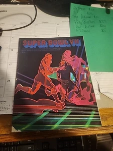 1973 SUPER BOWL VII Program Washington Redskins vs MIAMI DOLPHINS 17-0 GRIECHSE  - Bild 1 von 9