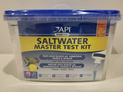 API Marine Saltwater Master Test Kit Aquarium Fish Tank EXP 02/2027 NEW Sealed - Image 1 of 4