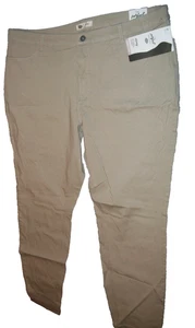 Pantalones elásticos ajustados Dickies The Perfect Shape para mujer talla 18W caqui nuevos (C24) - Imagen 1 de 4