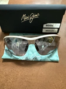Maui Jim Middles Sonnenbrille MJ 428-24 72-17 beige - Bild 1 von 7