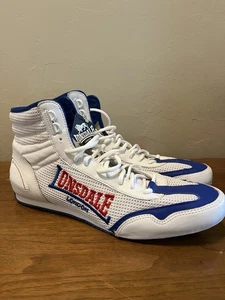 Lonsdale Boxschuhe Herren Größe 13 rot/blau/weiß Schnürschuhe Trainingsschuhe - Bild 1 von 10