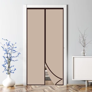 Magnetic Insulated Door Curtain, Thermal Door Cover Door Screen Auto Closer Self - Picture 1 of 12