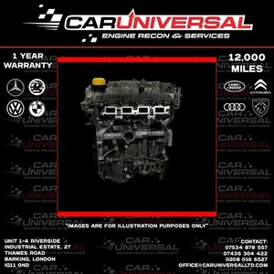 1.2 Nissan Qashqai Fully Reconditioned Bare Engine Supply & Fit in EXC! - Picture 1 of 4