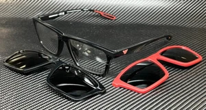 EMPORIO ARMANI EA4189U 50171W Shiny Black 55 mm Sunglasses - Picture 1 of 5