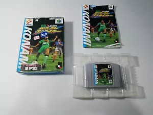 J.League Perfect Striker Complet Nintendo 64 Version Jap - Foto 1 di 4